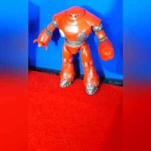 Mattel Vibrant Red and Dark Gray Action Figure